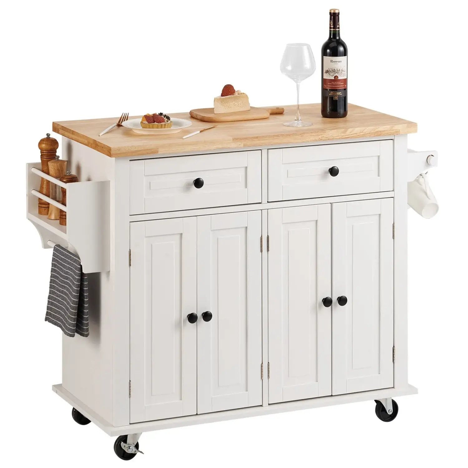 Mobile Kitchen Island Cart