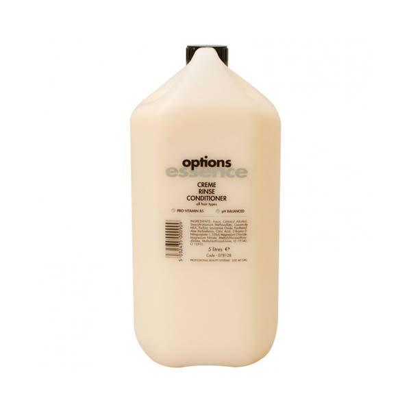 Creme Rinse Conditioner Options Essence 5 Litre All Hair Types