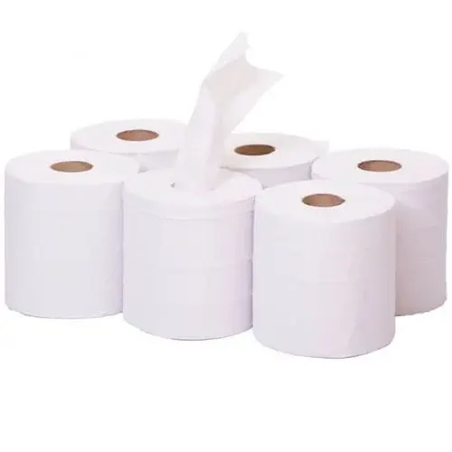 White Centrefeed Rolls 150m Pk6