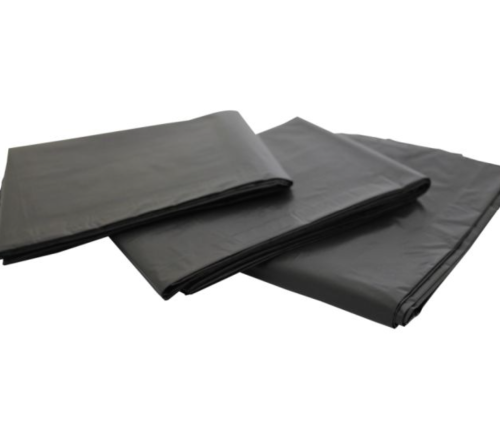Black 90L Light Duty Refuse Flat Packed Pk200