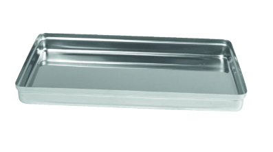 BWE Instrument Tray S/S Solid Lid 18x28cm