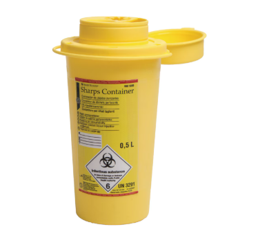 BWE Sharps Container 0.5L