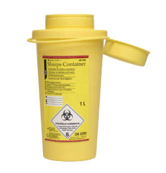 BWE Sharps Container 1L