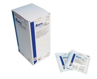 BWE EuroGauze Swabs Sterile 5x5cm 12ply (2) 50pk