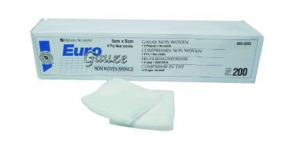 BWE EuroGauze Sponges 5 x 5cm 4ply 200pk