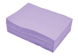BWE Dri-Gard Bibs Lavender 500pk