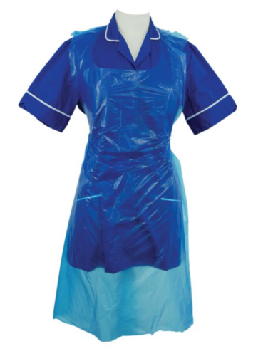 Shield Aprons  Light Duty 8 Micron Blue Roll of 200