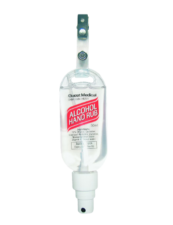 Guest Alcohol Hand Rub Clip On 50ml