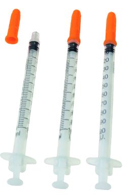 BWE Disp Insulin Syr 1ml U100 30G x1/2" 100pk