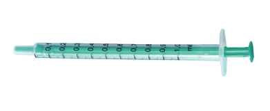 BWE Disposable 2-part Syringes 1ml 100pk