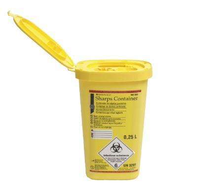 BWE Sharps Container 0.25L
