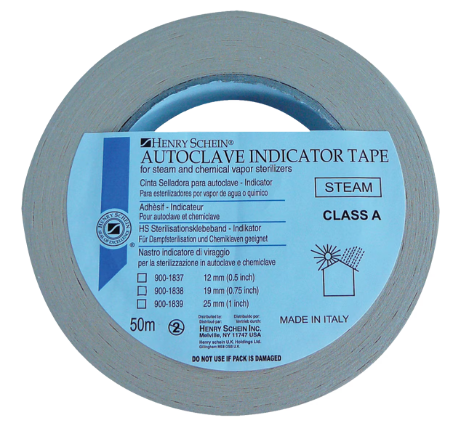 BWE Steriliser Indicator Tape 25mm 50m