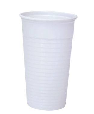 BWE Drinking Cup White 200ml 3000pk
