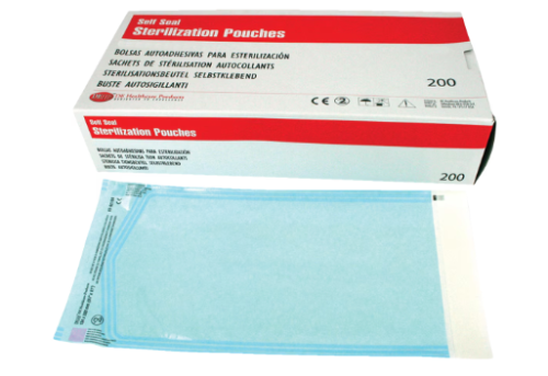 BWE Sterilisation Selfseal Pouch 89 x 254mm 200pk