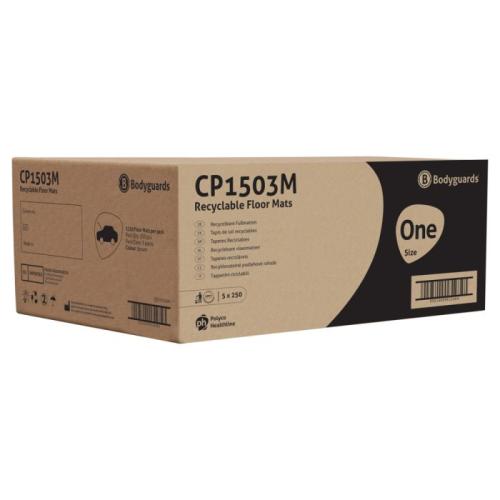 Bodyguards Brown Recyclable Car Floor Mats Pk250
