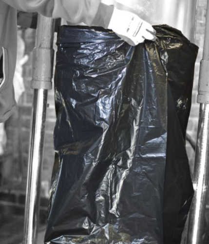 Black 150L Extra Heavy Duty Compactor Sacks Pk100