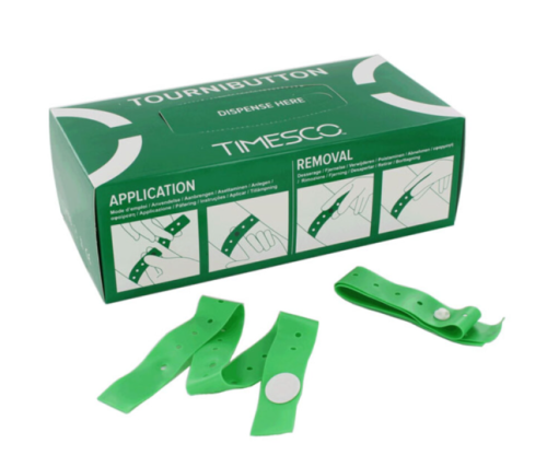 Tournibutton S/Use Tourniquets x100