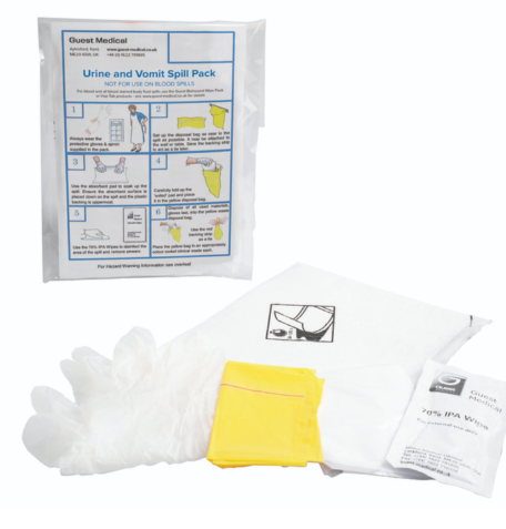 Guest Medical Urine And Vomit Spill-Pak x1