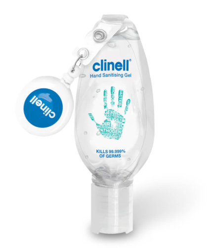 Clinell Hand Sanitser 50Ml On Ret Clip