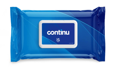 Continu Clean & Disinfectant Wipe Flat Pk x200