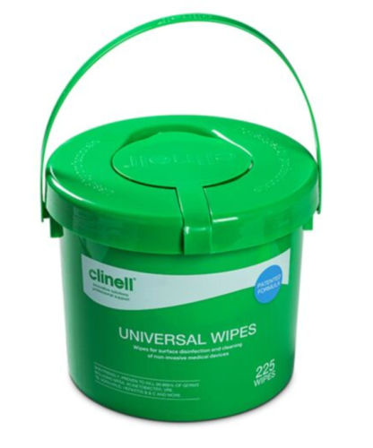 Clinell Universal Wipes Bucket Of 225