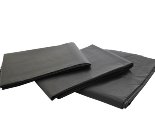 Black 90L Medium Duty Sacks Flat Packed Pk200