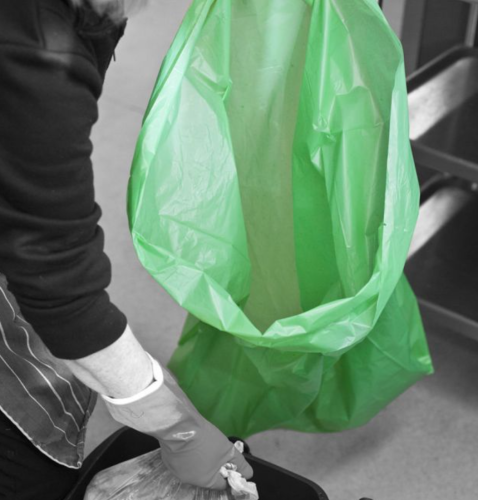 Green 90L Medium Duty Refuse Sacks Flat Packed Pk200