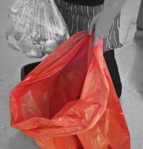 Red 90L Medium Duty Refuse Sacks Flat Packed Pk200