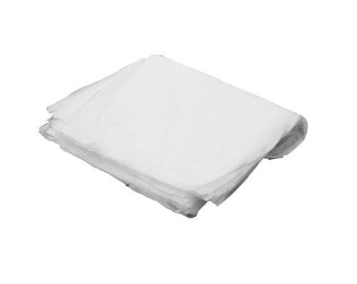 White 30L Light Duty Square Bin Liners in a Pack - 10 x 100 White Pk1000