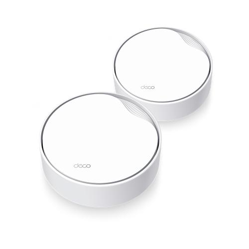 TP-Link Deco X50-POE 2-Pack WiFi 6 Mesh System – AX3000 Dual-Band PoE+ Access Points, Whole Home WiFi, White