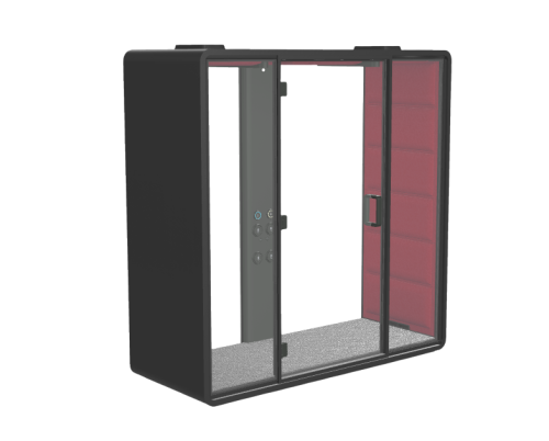 HushFree.XM Booth - Acoustic Private Meeting Pod | Customizable Option