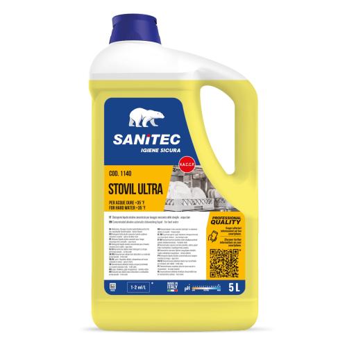 Sanitec Stovil Ultra Automatic Dishwasher Detergent – Professional Machine Dishwashing Liquid