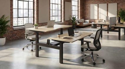 AV8-PILOT-BENCH/BLK + 2x Top: E-25-DPS1280/UO