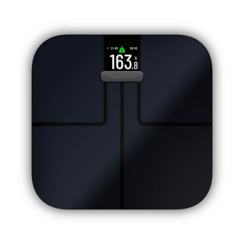 Garmin Index S2 Smart Body Composition Scale – Black (010-02294-70)