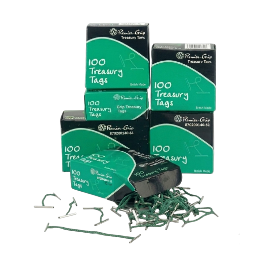 Premier Grip Treasury Tags 127mm (Pack of 100)