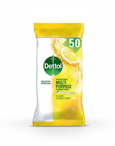 Dettol Biodegradable Multipurpose Wipes Citrus PK50