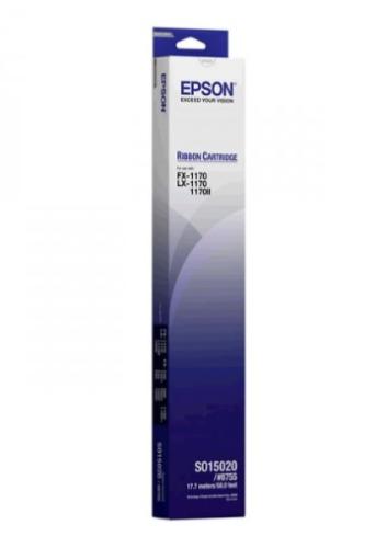 Genuine Epson Ribbon Cartridge BLACK S015020 / #8755 - FX-1170 LX-1170