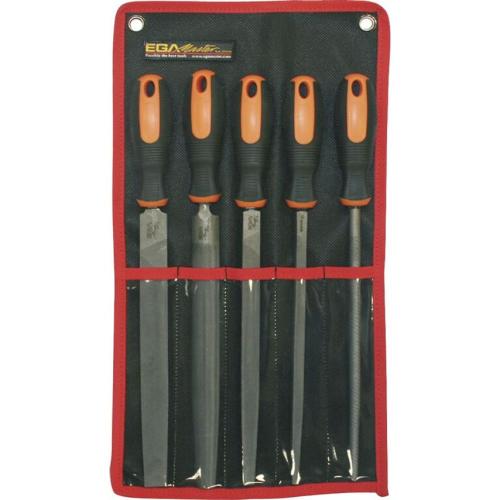 SET OF 5 MEDIUM FILES 10  WITH HANDLE