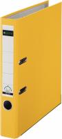 Leitz Mini Lever Arch File Plastic 50mm Spine A4 Yellow Ref 10151015 [Pack 10]