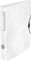 Leitz 180° Active WOW Light Polyfoam Lever Arch File 60mm A4 White Pack of 5 11070001