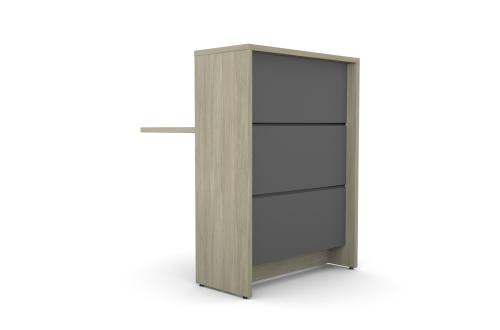 WU-LN-1, Front Panel Colour: GR, Wood Finish: AO,