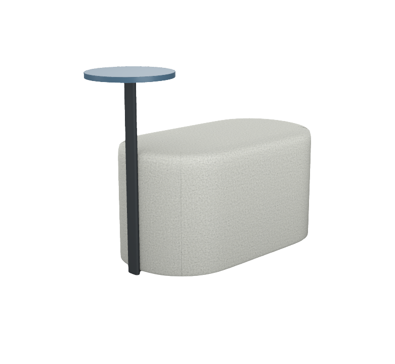Frame Pouffe with Side Table  FM 610 T