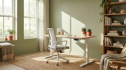 AV8-PILOT-DESK/BLK + Top: E-25-DPS1280/UO