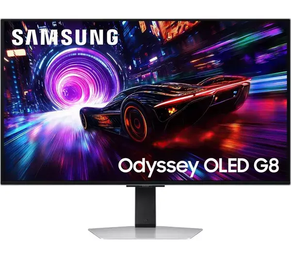 Samsung Monitor Odyssey OLED G8 S32FG810SU / LS32FG810SUXEN Silver (32 ")
