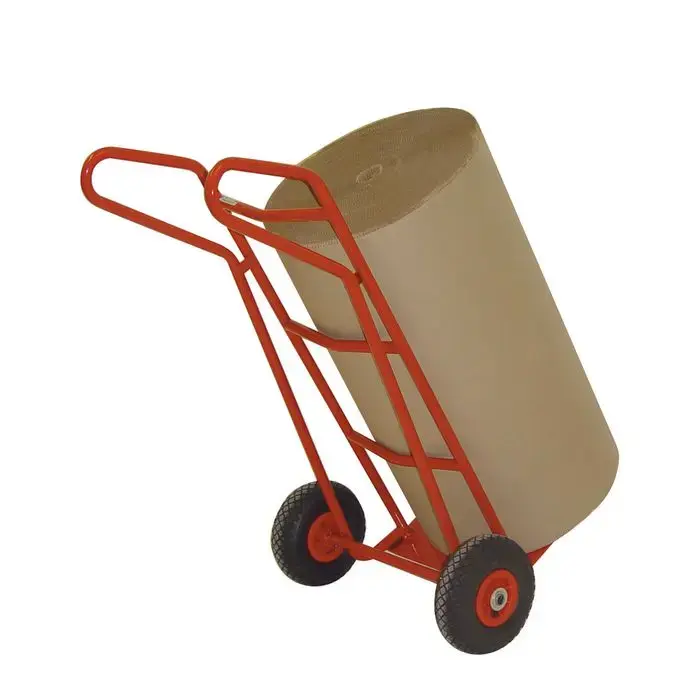 Slingsby 200kg Rough Terrain Steel Sack Truck 600x1257mm | Pneumatic & Curved Crossbar Edition