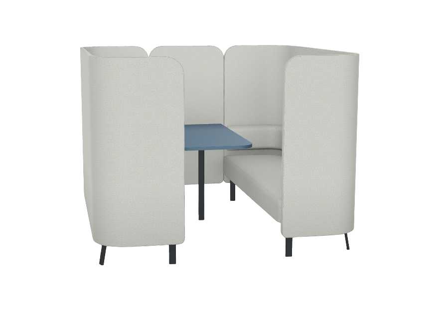 Frame Private Office Booth High Back