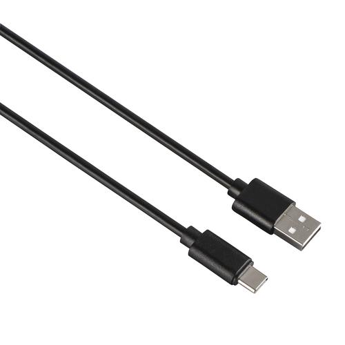Hama Cable USB-A to USB-C 0.9m  00200907 Black