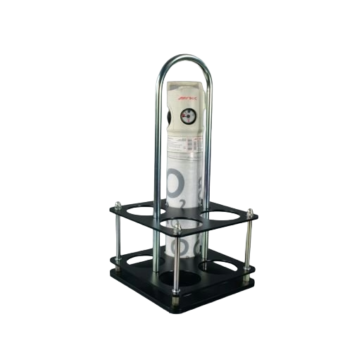 Quad Cylinder Medical Carrier for 100mm Diameter Bottles