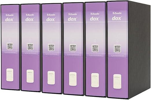 Rexel Dox 2 Lever Arch Lilac - D15229