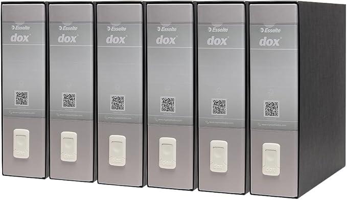 Rexel Dox 1 Lever Arch Grey - D15107